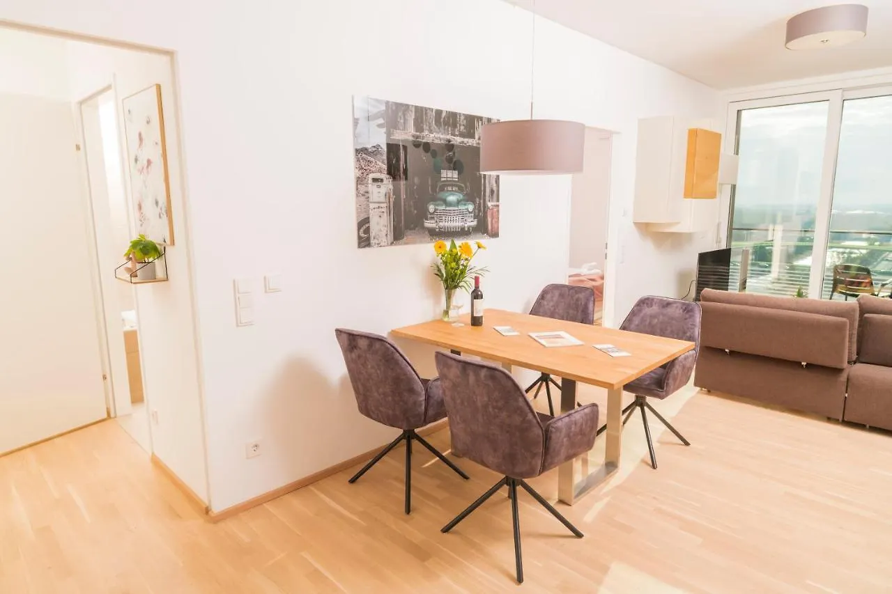 Triiiple Tower Dream Apartments With Rooftop-Summer-Pool Вена 0*,  Австрия