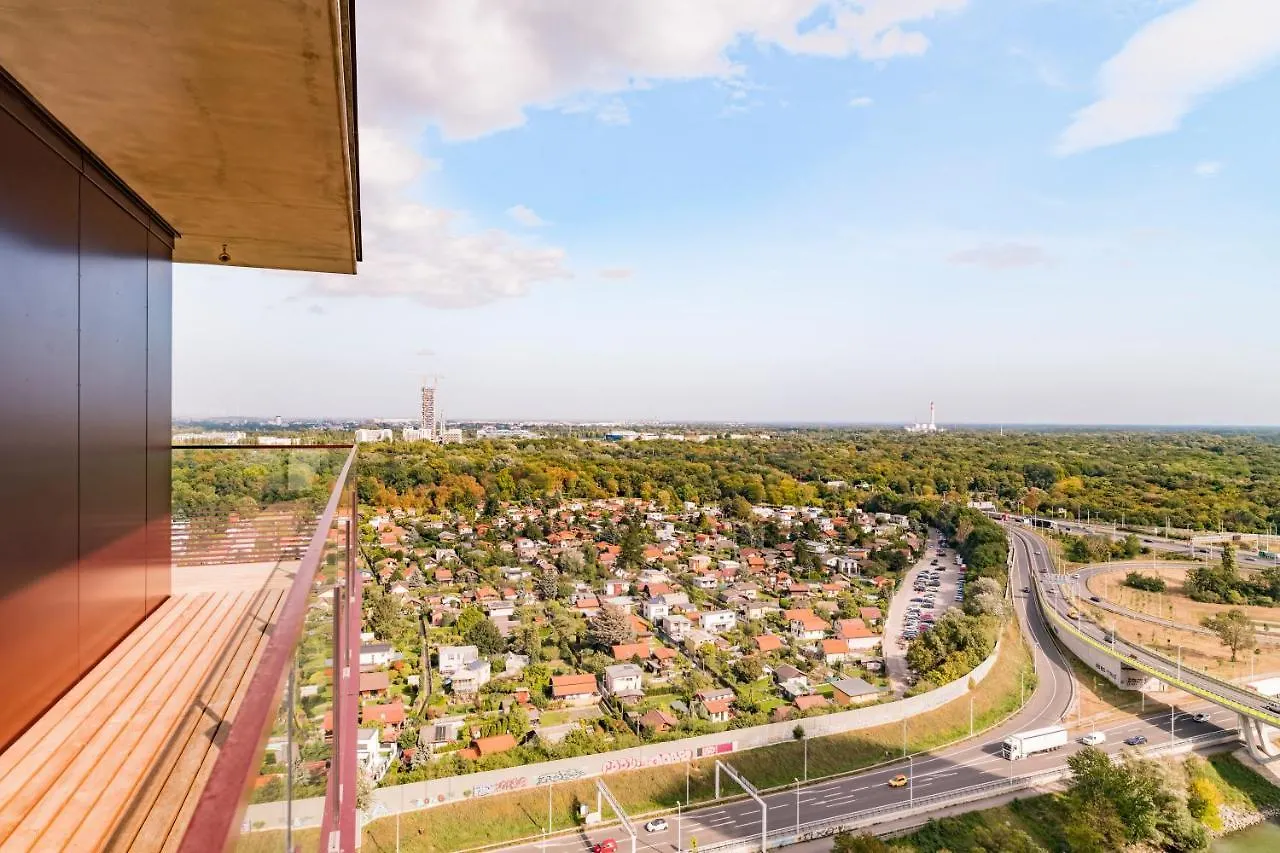 Triiiple Tower Dream Apartments With Rooftop-Summer-Pool Вена 0*,  Австрия