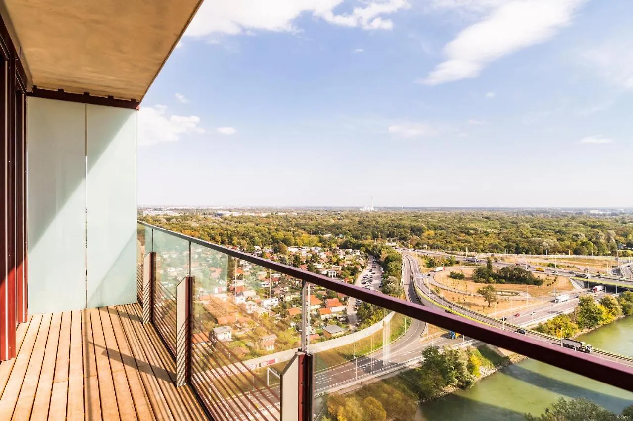 Triiiple Tower Dream Apartments With Rooftop-Summer-Pool Вена Австрия