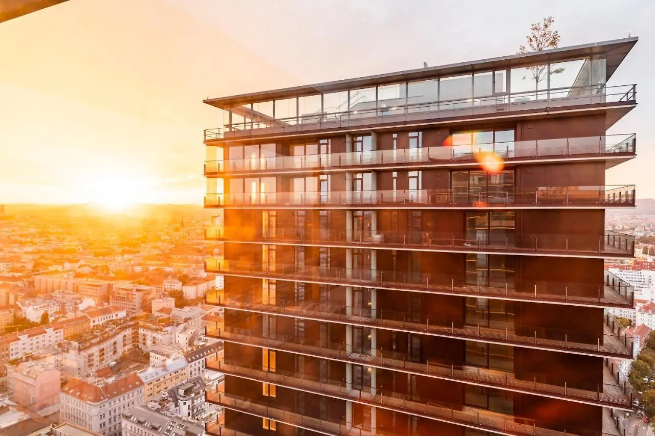 Triiiple Tower Dream Apartments With Rooftop-Summer-Pool Вена Австрия